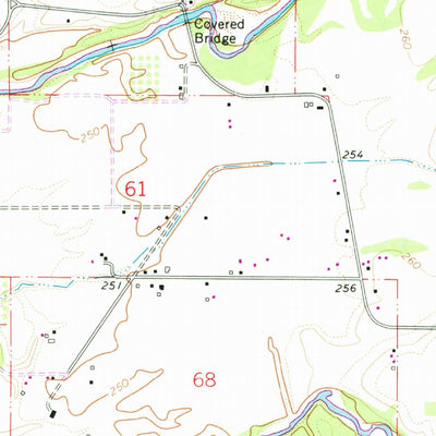 United States Geological Survey Crabtree, OR (1970, 24000-Scale) digital map