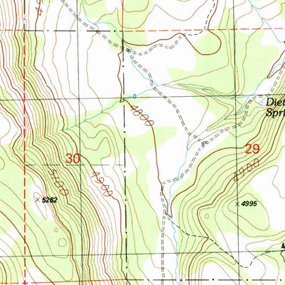 United States Geological Survey Craft Point, OR (1990, 24000-Scale) digital map