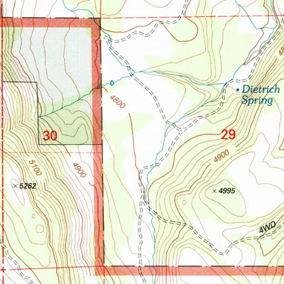 United States Geological Survey Craft Point, OR (1999, 24000-Scale) digital map