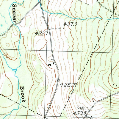United States Geological Survey Craftsbury, VT (1986, 24000-Scale) digital map