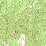 United States Geological Survey Crag Peak, CA (1987, 24000-Scale) digital map