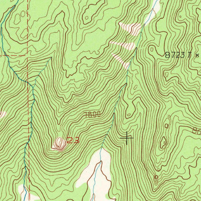 United States Geological Survey Crag Peak, CA (1987, 24000-Scale) digital map