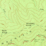 United States Geological Survey Craggy Pinnacle, NC (1946, 24000-Scale) digital map
