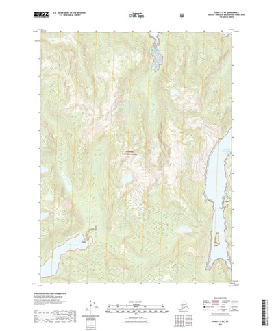 United States Geological Survey Craig A-2 NE, AK (2021, 25000-Scale) digital map