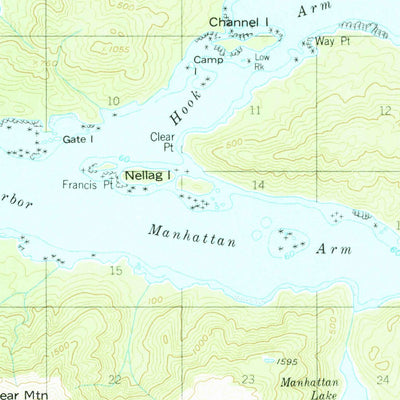 United States Geological Survey Craig A-4, AK (1951, 63360-Scale) digital map