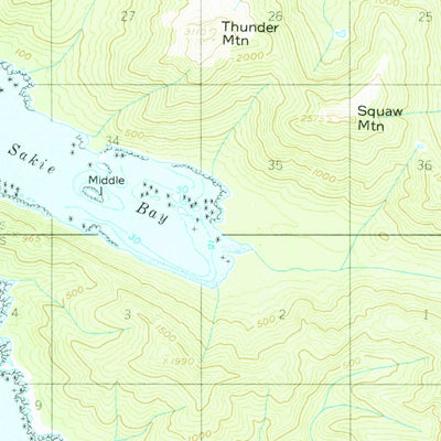 United States Geological Survey Craig A-4, AK (1951, 63360-Scale) digital map