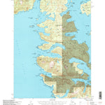 United States Geological Survey Craig A-4, AK (1994, 63360-Scale) digital map