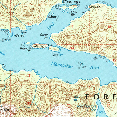 United States Geological Survey Craig A-4, AK (1994, 63360-Scale) digital map