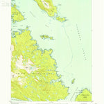 United States Geological Survey Craig B-1, AK (1950, 63360-Scale) digital map