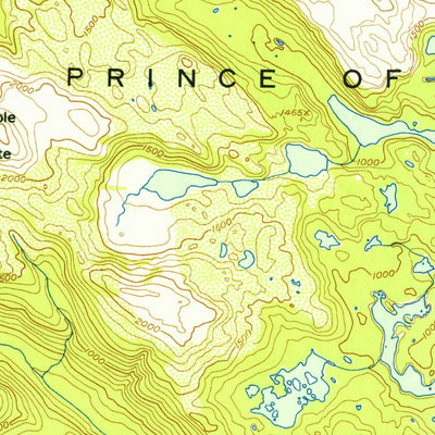 United States Geological Survey Craig B-1, AK (1950, 63360-Scale) digital map