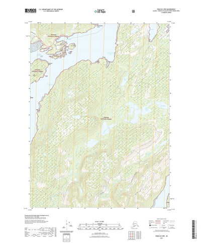 United States Geological Survey Craig B-2 NW, AK (2021, 25000-Scale) digital map