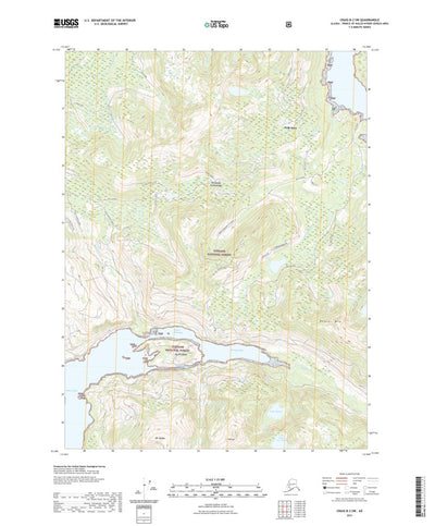 United States Geological Survey Craig B-2 SW, AK (2021, 25000-Scale) digital map