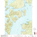 United States Geological Survey Craig B-5, AK (2000, 63360-Scale) digital map