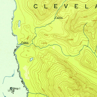 United States Geological Survey Craig C-1, AK (1951, 63360-Scale) digital map