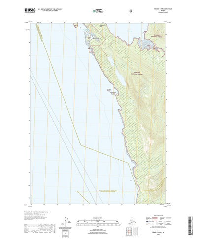 United States Geological Survey Craig C-1 NW, AK (2021, 25000-Scale) digital map