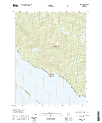 United States Geological Survey Craig C-1 SE, AK (2021, 25000-Scale) digital map