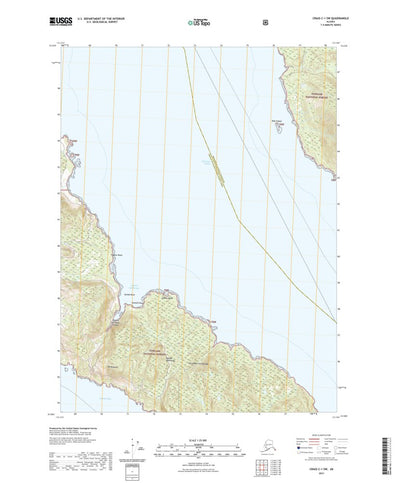 United States Geological Survey Craig C-1 SW, AK (2021, 25000-Scale) digital map