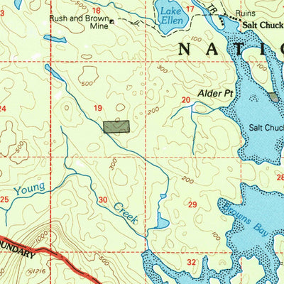 United States Geological Survey Craig C-2, AK (1994, 63360-Scale) digital map