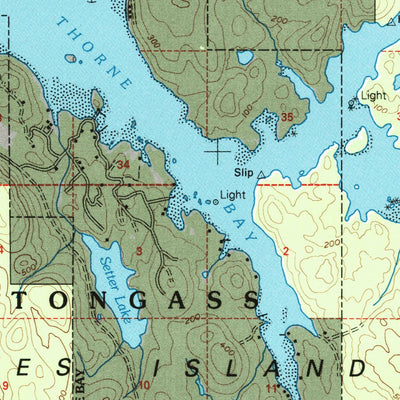 United States Geological Survey Craig C-2, AK (1994, 63360-Scale) digital map