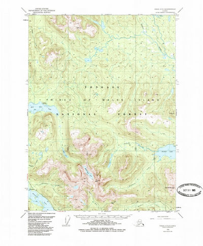 United States Geological Survey Craig C-3, AK (1949, 63360-Scale) digital map