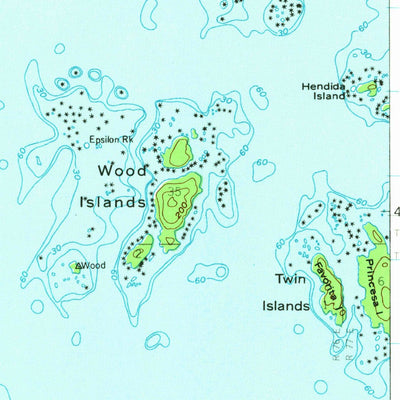 United States Geological Survey Craig C-6, AK (1951, 63360-Scale) digital map