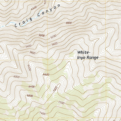 United States Geological Survey Craig Canyon, CA (2021, 24000-Scale) digital map