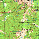 United States Geological Survey Craig, CO-WY (1954, 250000-Scale) digital map