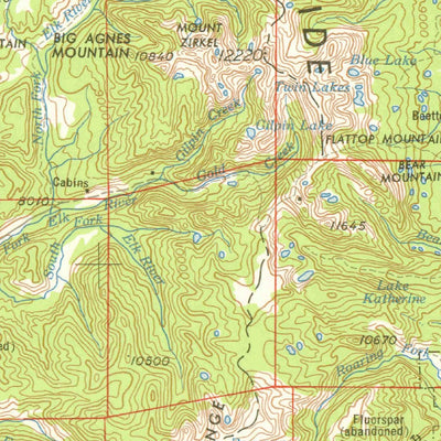 United States Geological Survey Craig, CO-WY (1958, 250000-Scale) digital map