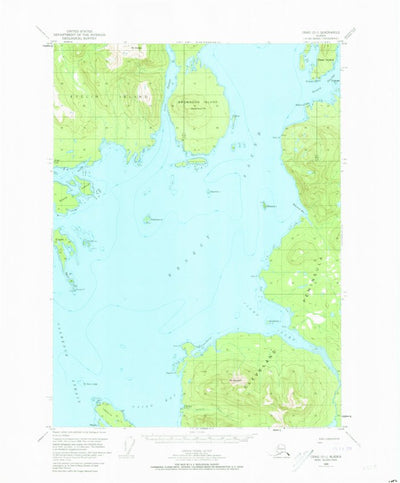 United States Geological Survey Craig D-1, AK (1949, 63360-Scale) digital map