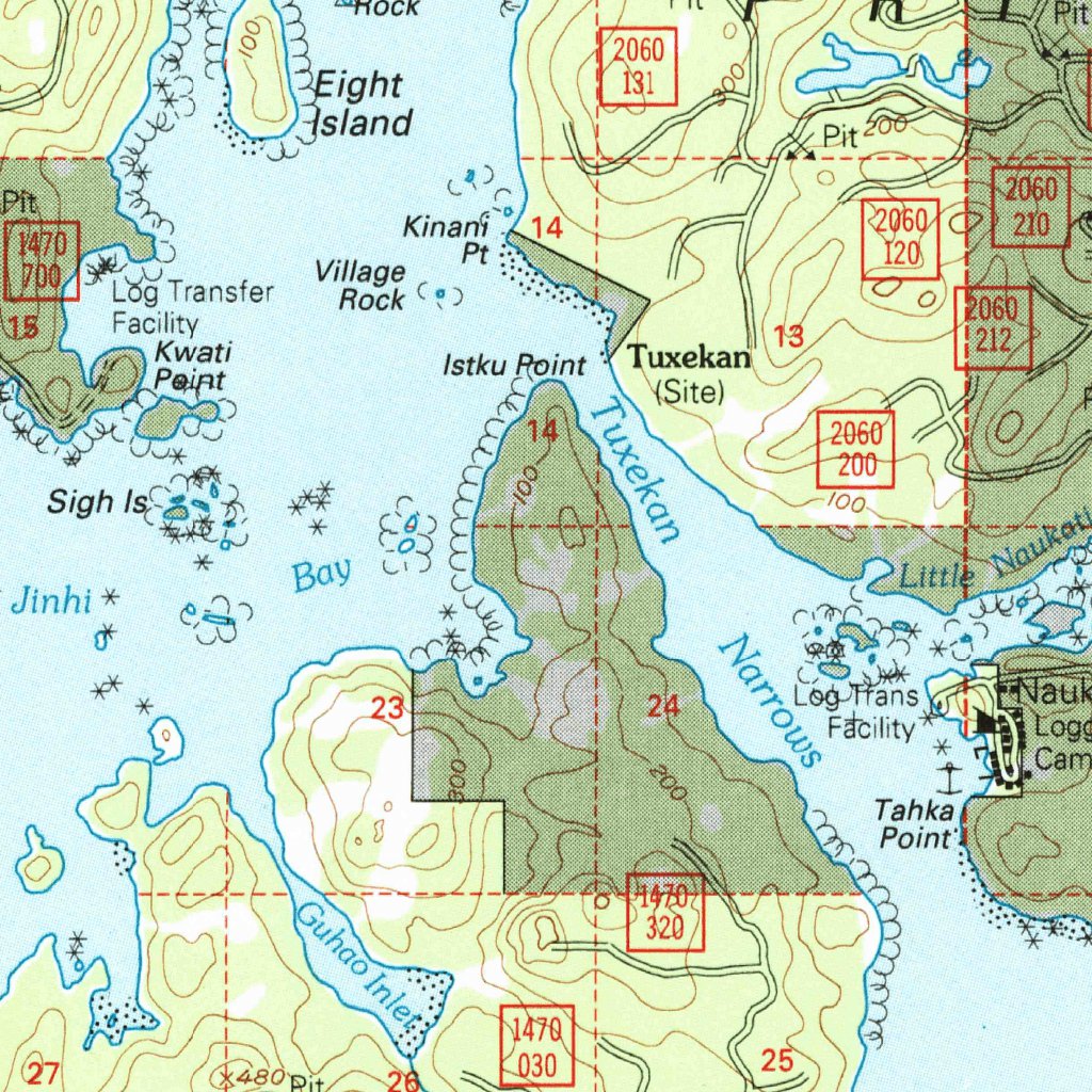 Craig D-4, AK (1994, 63360-Scale) Map by United States Geological ...