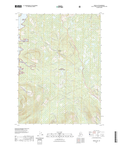 United States Geological Survey Craig D-4 SE, AK (2021, 25000-Scale) digital map