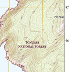 United States Geological Survey Craig D-8 NE, AK (2021, 25000-Scale) digital map