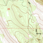 United States Geological Survey Craig Mountain, OR (1994, 24000-Scale) digital map