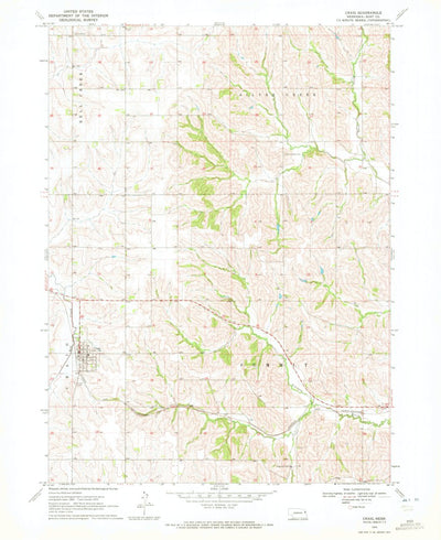 United States Geological Survey Craig, NE (1970, 24000-Scale) digital map