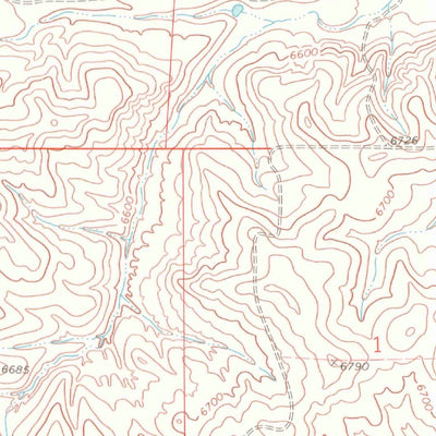 United States Geological Survey Craig NE, CO (1969, 24000-Scale) digital map