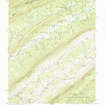 United States Geological Survey Craig Springs, VA-WV (1965, 24000-Scale) digital map