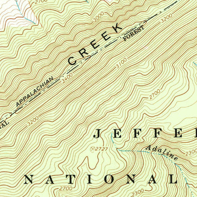United States Geological Survey Craig Springs, VA-WV (1965, 24000-Scale) digital map