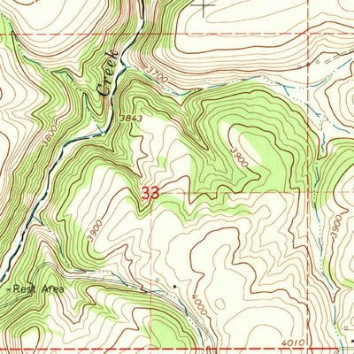 United States Geological Survey Craigmont, ID (1967, 24000-Scale) digital map
