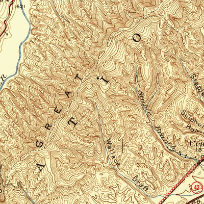 United States Geological Survey Craigsville, VA (1945, 62500-Scale) digital map