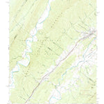 United States Geological Survey Craigsville, VA (1967, 24000-Scale) digital map