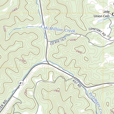 United States Geological Survey Craigsville, WV (2023, 24000-Scale) digital map