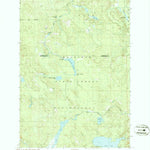 United States Geological Survey Cranberry Lake, MI (1986, 24000-Scale) digital map