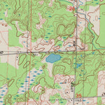 United States Geological Survey Cranberry Lake, WI (1984, 24000-Scale) digital map