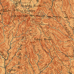 United States Geological Survey Cranberry, NC-TN (1902, 125000-Scale) digital map