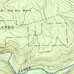 United States Geological Survey Cranberry, PA (1963, 24000-Scale) digital map