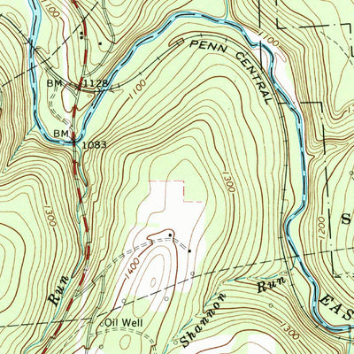 United States Geological Survey Cranberry, PA (1963, 24000-Scale) digital map