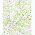 United States Geological Survey Crandall, IN (1954, 24000-Scale) digital map