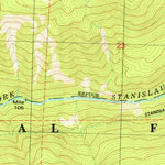 United States Geological Survey Crandall Peak, CA (1979, 24000-Scale) digital map
