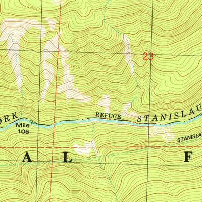 United States Geological Survey Crandall Peak, CA (1979, 24000-Scale) digital map
