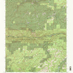 United States Geological Survey Crandall Peak, CA (2001, 24000-Scale) digital map